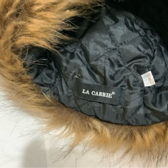 Fur Hat Designed by La Carrie 100% polyester - Picture 7 of 8